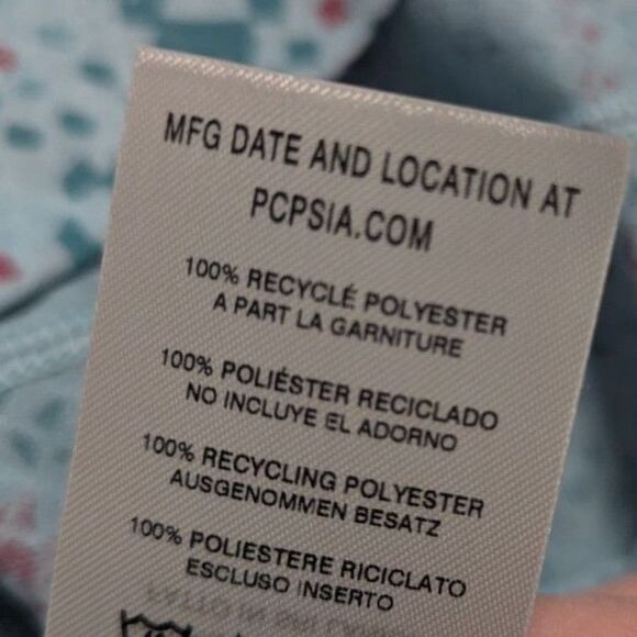 ❄️ NWT Patagonia Capilene Midweight Crew Icefall Blue – Size S - Picture 7 of 12